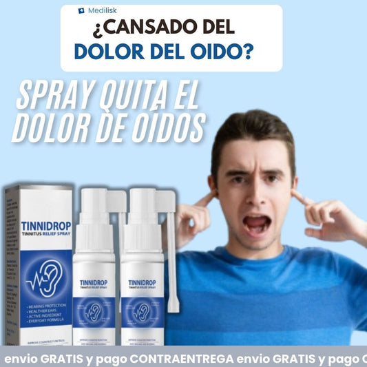 TINNIDROP - SPRAY LIMPIADOR DE OÍDOS