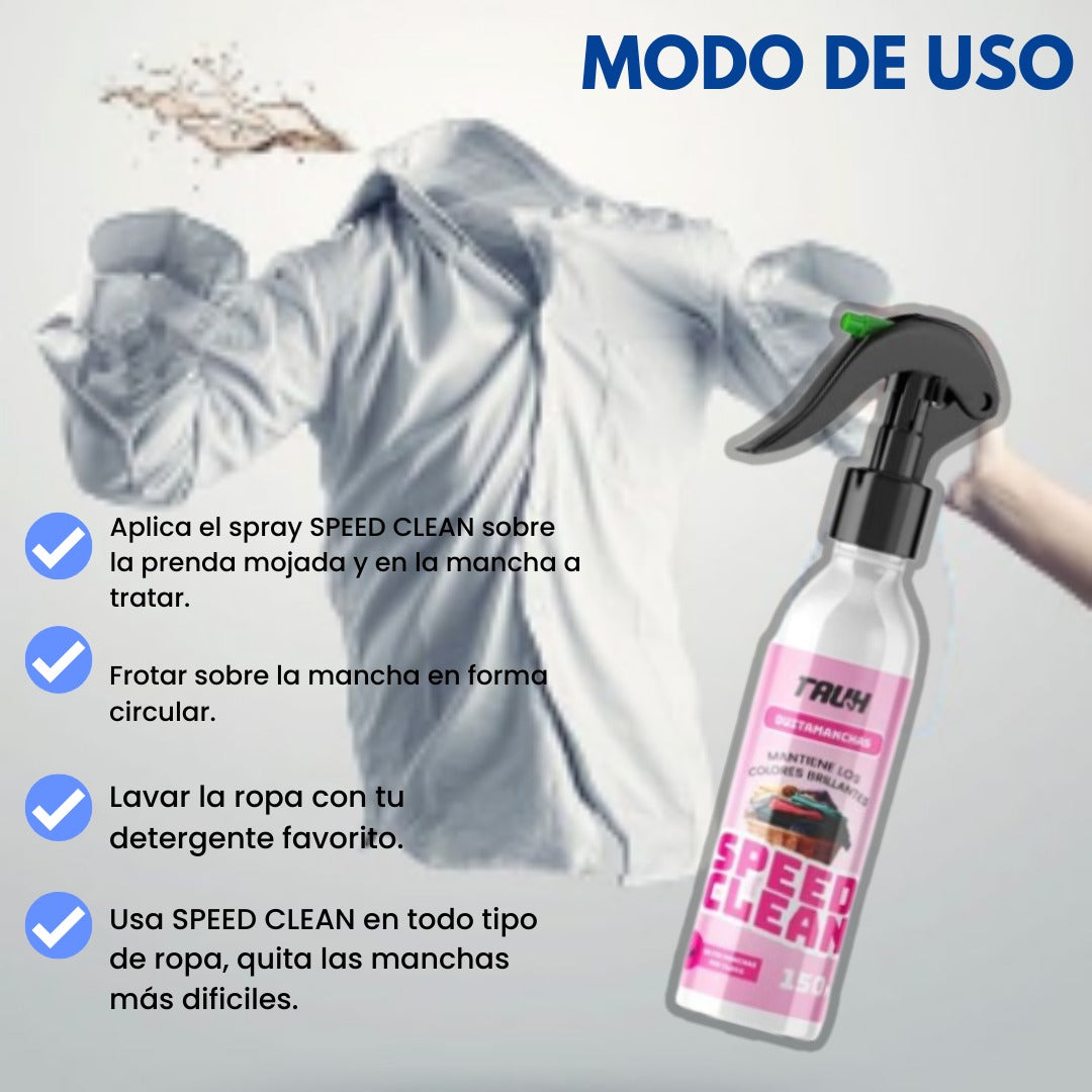 SPEED CLEAN- QUITAMANCHAS